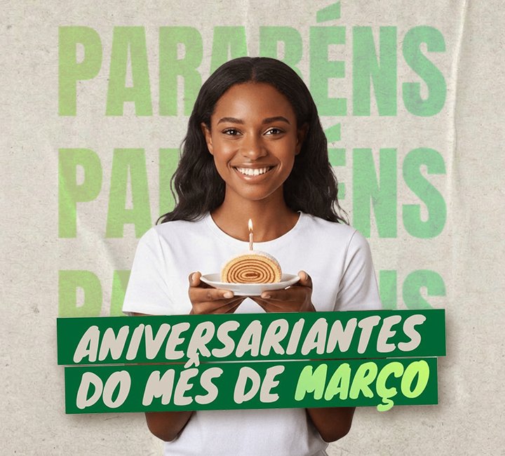 Aniversariante de Março