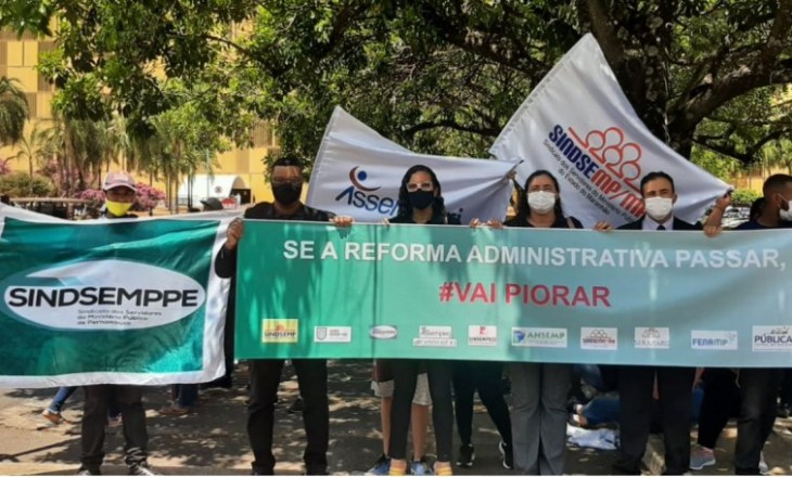 FENAMP e ANSEMP fazem plantão em Brasília contra a Reforma Administrativa